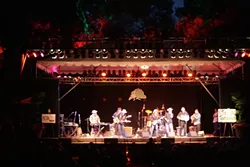 THE MAIN STAGE: The Texas Tornados presented an amazing Tex-Mex show on the main stage.