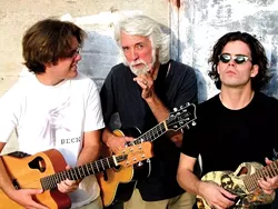 EAST COAST BOUND : Nitty Gritty Dirt Bander John McEuen (with son Nathan and Scott Gates) plays a couple final West Coast shows at Painted Sky Studios on Jan. 16 before permanently moving to Manhattan. Get him while the getting’s good. - PHOTO COURTESY OF JOHN MCEUEN