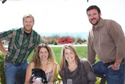 BY THE DAWNING OF THE SUN: Baker & Brain is a family owned and operated boutique winery by Matt and Melanie Brain, and Katie and Josh Baker, respectively. - PHOTO COURTESY OF BAKER & BRAIN