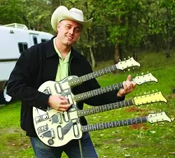 HEADS UP!: Tickets are on sale now for SLO Brew’s April 2 show featuring Deke Dickerson (pictured), Nekromantix, and headliner Reverend Horton Heat. - PHOTO COURTESY OF DEKE DICKERSON