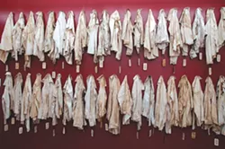 ALL THAT REMAINS : Renee Billingslea created shirts to represent the thousands of lynching victims who have been conveniently forgotten in collective memory. - PHOTO COURTESY OF RENEE BILLINGSLEA