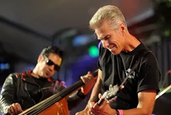 BLUES WITH ATTITUDE : The Cadillac Angels bring their rockabilly style to the Otter Rock Café on Dec. 31. - PHOTO COURTESY OF CADILLAC ANGELS