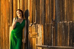 TORCH SONG TEMPTRESS :  Tucson-based, French-born chanteuse Marianne Dissard will perform songs from her gorgeous debut album L&rsquo;Entredeux (In Between Two) on Oct. 13 at the Steynberg Gallery. - PHOTO COURTESY OF MARIANNE DISSARD