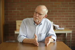 HELPING THE HELPLESS : A legal-aid attorney since 1985, Michael Blank of California Rural Legal Assistance has been helping low-income individuals and families fight those who take advantage of the poor and powerless. - PHOTO BY STEVE E. MILLER