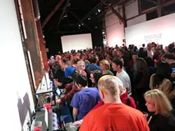 BIG HIT! : Party Robotics displayed Bartendro 15 and Bartendro 7 at Robot Games’ “BarBot” convention, an exhibition of cocktail-dispensing robots, where over two days their robots dispensed more than 500 drinks!