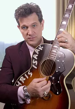 WICKED GAME: Rocking crooner Chris Isaak plays Vina Robles Amphitheatre on Aug. 15. - PHOTO COURTESY OF CHRIS ISAAK