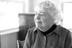 Pearl Munak is the President of Transitional Food and Shelter, a nonprofit volunteer organization based in Paso Robles. - PHOTO BY STEVE E. MILLER