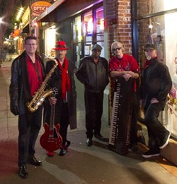 NOLA SOUNDS! :  Burning James & the Funky Flames play Earth Day on April 21 to deliver a set of their New Orleans sounds. - PHOTO BY DEAN SULLIVAN