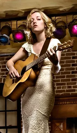 SULTRY SENORITA : Denver-based roots duo Gabrielle Louise (pictured) and David Rynhart play Matt's Music Stage & School on Feb. 28. - PHOTO COURTESY OF GABRIELLE LOUISE