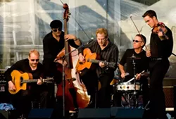 IS THAT YOU, DJANGO? : The Django Reinhardt-inspired John Jorgenson Quintet performs June 13 at Castoro Cellars. - PHOTO COURTESY OF THE JOHN JORGENSEN QUINTET