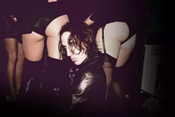 NASTY AND GOOD : Gothic rapper Mickey Avalon crawls into SLO Brew on Oct. 30. - PHOTO COURTESY OF MICKEY AVALON