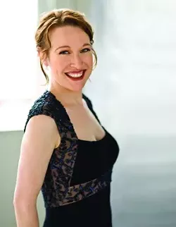 ‘A GUARDIAN ANGEL’: Soprano Ava Pine’s debut performance with the San Luis Obispo Symphony featured the work of composers Osvaldo Golijov and Johannes Brahms. - PHOTO COURTESY OF THE SLO SYMPHONY