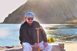 LOCAL LEGEND:  Jim Hayes, retired journalism teacher and writing coach, died on June 10. He&rsquo;s pictured here near Morro Bay Harbor, where he loved to stroll. - PHOTO COURTESY OF KELLY HAYES