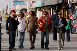 CHILLIN’ OUT: Los Pinguos, a hot band from Argentina, performs at Castoro Cellars on Sept. 11. - PHOTO COURTESY OF LOS PINGUOS