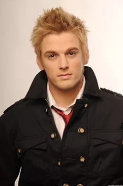ALL GROWED UP: Child pop sensation Aaron Carter plays SLO Brew on Sept. 25. - PHOTO COURTESY OF AARON CARTER