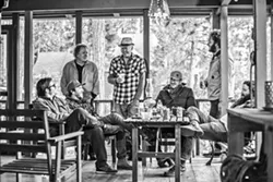 BIRDS OF A FEATHER: Members of Moonsville Collective (pictured) will team with members of the Yo Pitzy Jug Band to play the Red Barn on Aug. 2. - PHOTO COURTESY OFMOONSVILLE COLLECTIVE