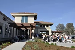 HERE’S TO YOUR HEALTH : The brand new, 28,000-square-foot, $9 million Nipomo Community Medical Center opens its doors to patients on March 11, brought to you by Community Health Centers of the Central Coast, the Affordable Care Act, and about 7.5 million in stimulus funding. - PHOTO BY CAMILLIA LANHAM