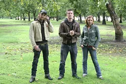 DEVILISHLY GOOD : Blues, bluegrass, country, Gypsy, rockabilly, swing trio the Devil Makes Three plays two shows at Downtown Brew: a 21-and-older show on May 10, and an all-ages show on May 11. - PHOTO COURTESY OF THE DEVIL MAKES THREE