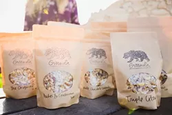 STOMACH GROWLIN': With flavors like cocoa and cayenne and triple citrus, Grrrnola provides a healthy morning wakeup call. - PHOTO BY KAORI FUNAHASHI