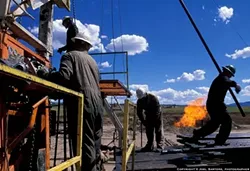 OIL RIGS IN THE ROCKIES? : A film still from A Land Out of Time, winner of the Wild & Scenic Film Festival’s Spirit of Activism Award. - PHOTO COURTESY OF THE WILD & SCENIC ENVIRONMENTAL FILM FESTIVAL