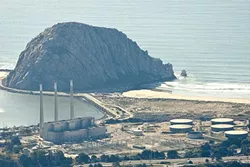 CASHED OUT : Does NRG Energy know something no one else does? Dynegy shareholders will soon vote whether to sell the company, including the Morro Bay power plant. - PHOTO BY STEVE E. MILLER