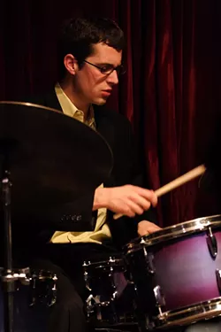 YOUNG LION : NYC drummer/composer Matt Slocum will bring his skills to Cuesta College on March 15 to promote his debut album Portraits. - PHOTO BY TIM SCUDDER