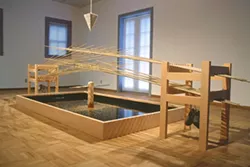 INTERMITTENT COMPOSITION : Mineko Grimmer’s installation piece is showing at the Harold J. Miossi Gallery at Cuesta College through Sept. 25. - IMAGE COURTESY OF CUESTA COLLEGE