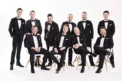 HOLIDAY VOICES: The Ten Tenors bring their “Home for the Holiday” concert to the Performing Arts Center on Dec. 1. - PHOTO COURTESY OF THE TEN TENORS