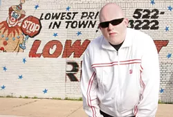 THOUGHT PROVOKING : Hip hop artist Brother Ali is part of the How the Grouch Stole Christmas Tour coming to SLO Brew on Dec. 19. - PHOTO BY JULIAN MURRAY