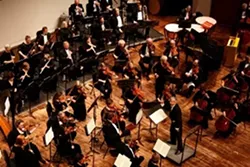 FIFTY YEARS OF SLO SYMPHONY : More than 200 musicians and singers take the stage at the PAC on May 7 and 8 for Beethoven’s Ninth Symphony and a world premiere of Craig Russell’s new composition. - PHOTO COURTESY OF SOUL SAUCE