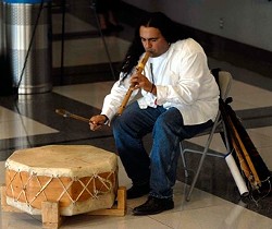 EVOKING TRADITION :  A Native American flute workshop with Lance Canales takes place on Aug. 16 from noon to 4:30 p.m. in Cambria. Sign up in advance. $80. Flutes supplied or bring your own. A concert takes place that evening at 7 p.m. $10 for public and free to workshop part - IMAGE COURTESY OF LANCE CANALES