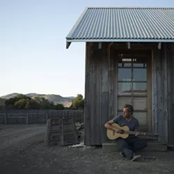 RIDING THE PIER: Three-time world champion surfer Tom Curren will reveal his musical side when he headlines a Cayucos Pier benefit concert on June 21. - PHOTO COURTESY OF TOM CURREN