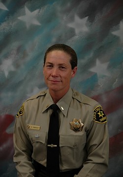HAIL THE CHIEF :  Amy Christey, currently a lieutenant for the Santa Cruz Sheriff&rsquo;s Department, will be sworn in as chief of police for Morro Bay on Nov. 13. She&rsquo;ll relieve Mike Lewis, who came out of retirement to serve as interim chief during the half-year search for former Chief Tim Olivas&rsquo; permanent replacement. - PHOTO COURTESY OF THE CITY OF MORRO BAY
