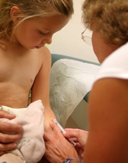 VACCINATION FASCINATION:   Protect yourself, your family, and your friends from the unpleasantries of chickenpox. Health officials say: Get your vaccine today. - CHRISTOPHER GARDNER