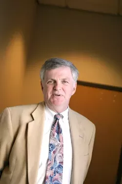 VICTIM OR HERO? : Child Welfare Services (and the county) are paying the price for a botched-up foster care case. But Lee Collins, the Director of Social Services for the county, says his department is taking too much heat. - PHOTO BY CHRISTOPHER GARDNER
