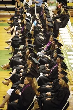 A QUESTION OF CAPACITY : Cuesta College graduated its largest class of registered nurses in May. But even with 50 new nurses added to the workforce, health care settings still need more. - PHOTO BY JESSE ACOSTA