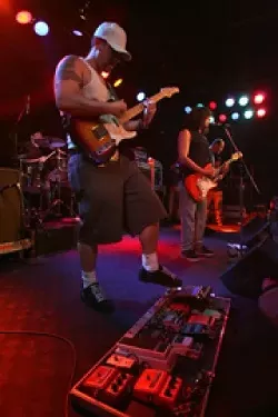 GENRE JUMPERS : Blending rock, reggae, and surf music, The Expendables play Sept. 27-28 at Downtown Brew. - PHOTO BY STEVE LEONTIE