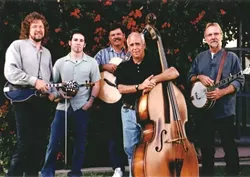 RAMBLE ON : The Laural Canyon Ramblers led by Herb Pedersen (of Gram Parsons, Rice, Hillman & Pedersen, the Desert Rose Band, the Dillards, and Country Gazette fame), plays June 2 at SLO's Odd Fellows Hall for the latest Cambria Hoot show. This is the same band that played the first Hoot show back in 1978! - PHOTO BY LISA WIELER