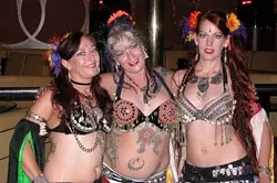COMING TOGETHER : Bellydancers of all different styles and tribes gather on Dec. 15 and 16 at the SLO Vets Hall for the Fourth Annual Tribal Fusion Faire, and you're invited, too. - PHOTO COURTESY OF THE TRIBAL FUSION FAIRE