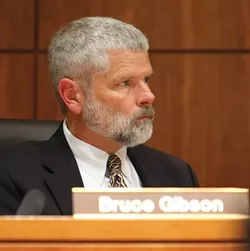 DISTRICT 2, BRUCE GIBSON: 2007 grants of $1,000 and more: - SLO County Creek Day Planning Comm. $1,000 - Los Osos Community Advisory Council $2,500 - Cambria CSD $2,480 - North Coast Advisory $1,925 - SLO Mozart Festival $2,000 - Cambria Parking Lot Fund $6,493 - Source: SLO County Board of Supervisors - PHOTO BY STEVE E. MILLER