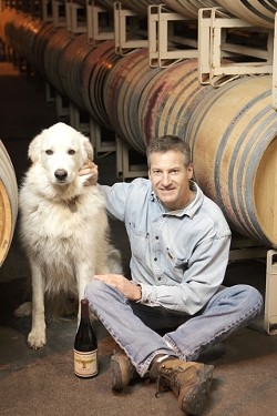 LEADER OF THE PACK :  John Alban, a Central Coast Rhone specialist, makes Grenache, a vigorous and up-and-coming varietal. - PHOTO BY STEVE E. MILLER