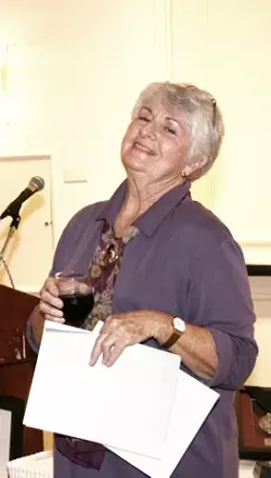 GONE WITH THE WIND: Kaye Mickelson left her husband and her job at the medical society in late September. The Sheriff’s Department located her, but her unexpected departure prompted the medical society to closely examine its books. - COURTESY OF THE SLO MEDICAL SOCIETY