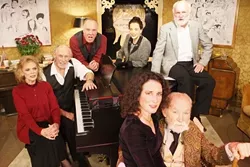 ONE FOR MY BABY : Ol' Blue Eyes himself--who would have been 92 on Dec. 12--made the Arlen hit One for My Baby (and One More for the Road) a juke favorite, making Happy Hour enthusiasts even happier. Pictured is the Over and Under the Rainbow with Harold (Who?) Arlen cast. - PHOTO BY STEVE E. MILLER