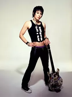 PURE JETT : Joan Jett and the Blackhearts will pump out the hits during a free performance at the Mid-State Fair on Thursday, July 26. - PHOTO COURTESY OF JOAN JETT