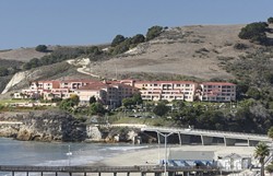 YOURS FOR A GRAND? :  The SLO County Board of Supervisors agreed to hold public, eBay-style auctions for properties with delinquent property taxes, such as more than a dozen timeshare suites at San Luis Bay Inn in Avila Beach. - PHOTO BY STEVE E. MILLER