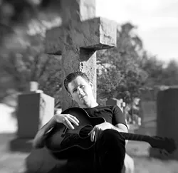 WHAT A LIFE! : Bluesman and Hollywood darling Jake La Botz headlines a show on the Tent City Stage in Atascadero's historic Colony District on Friday, July 20. - PHOTO COURTESY OF JAKE LA BOTZ