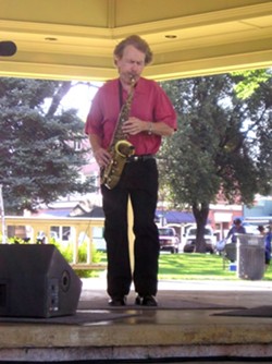 SAVAGE SAX :  Smooth jazz sax man Bryan Savage plays the opening concert of Paso Robles Concerts in the Park summer series on June 22 in the City Park Bandstand. - PHOTO COURTESY OF BRYAN SAVAGE