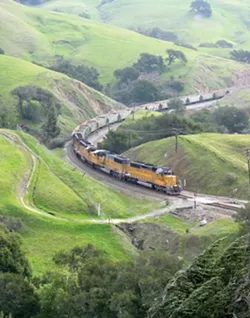 ON TRACK : This is the edge of one of the parcels that The Land Conservancy hopes to purchase from Union Pacific Railroad. - PHOTO COURTESY OF B. K. RICHARD