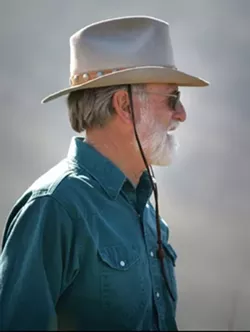 ON THE MOUNTAIN : Bob Stone at Black Mountain - PHOTO BY CHRISTOPHER GARDNER