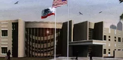 OUT OF THE BOX : State officials have come up with several possible designs for a new prison facility in Paso Robles, including contemporary, mission, and Tuscan style. - IMAGE COURTESY OF CDCR